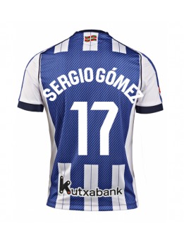 Real Sociedad Sergio Gomez #17 Replika Hemmakläder 2025-26 Kortärmad